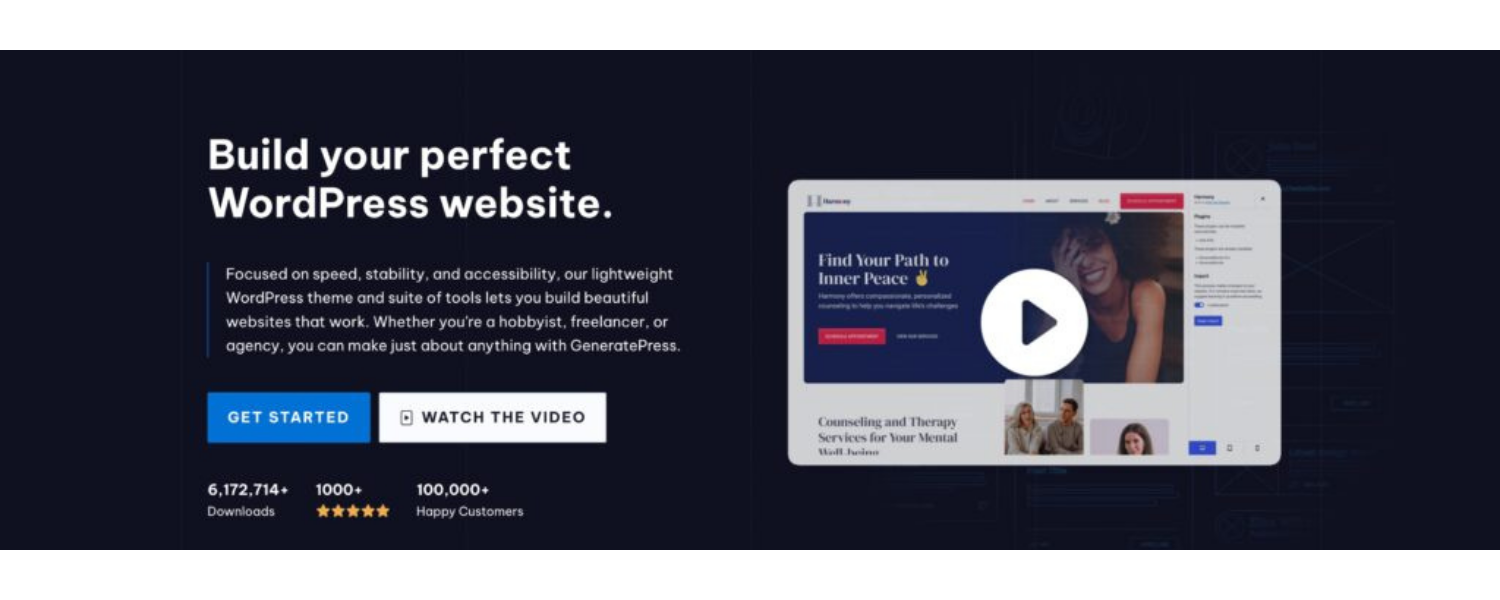 GeneratePress Theme Affiliate Banner